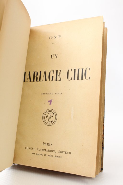 Un mariage chic