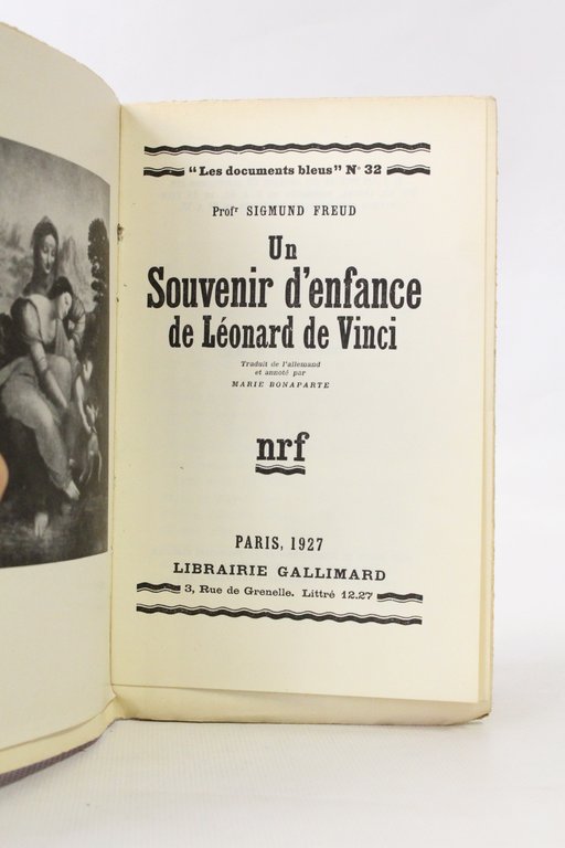 Un souvenir d'enfance de Léonard de Vinci