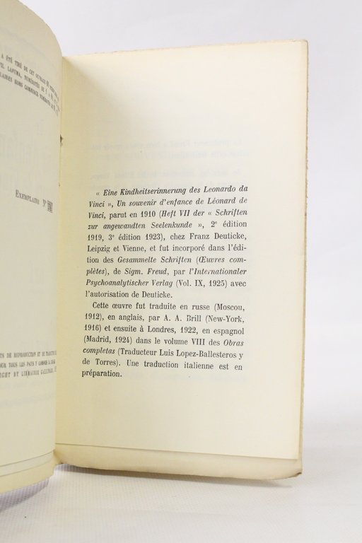 Un souvenir d'enfance de Léonard de Vinci