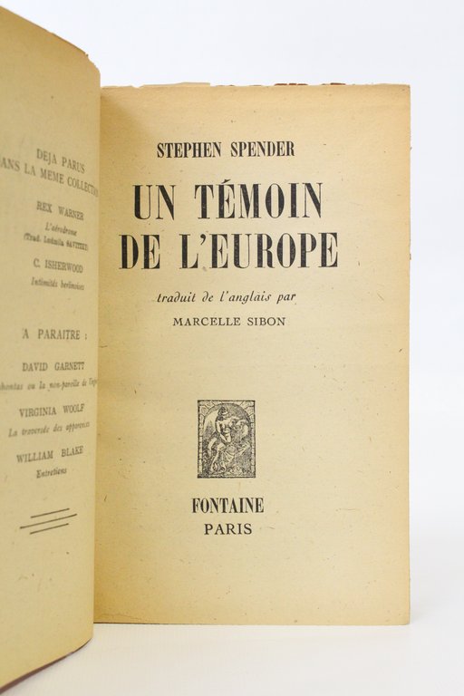 Un témoin de l'Europe