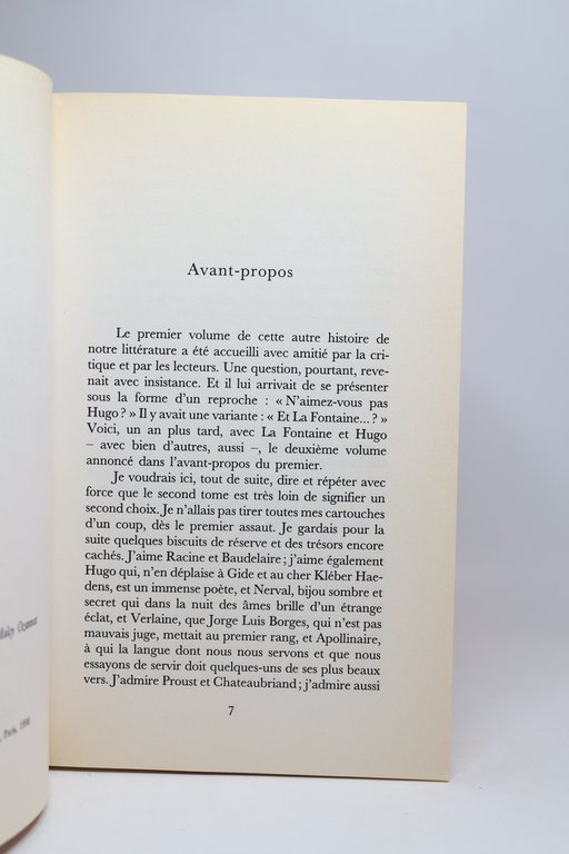 Une autre histoire de la littérature française II