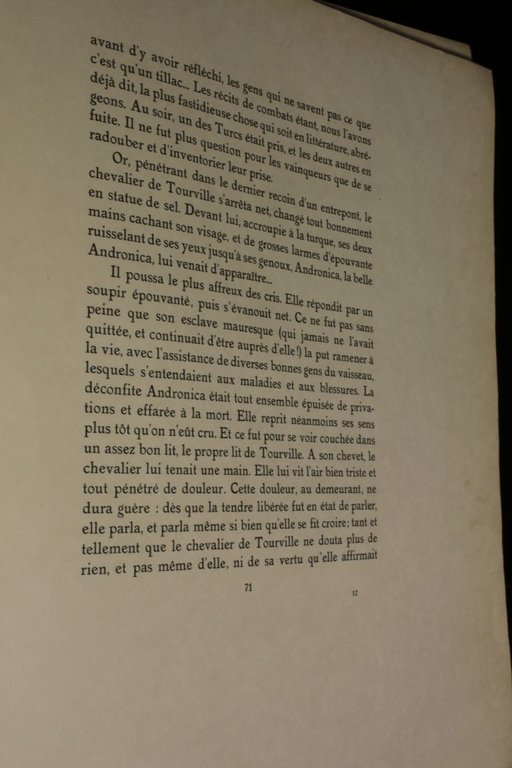 Une aventure amoureuse de monsieur de Tourville, vice-amiral et maréchal …