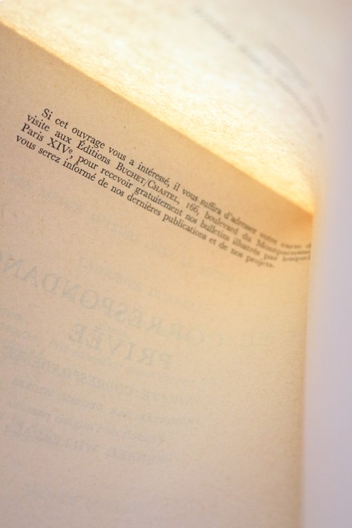 Une correspondance privée, Lawrence Durrell Henry Miller