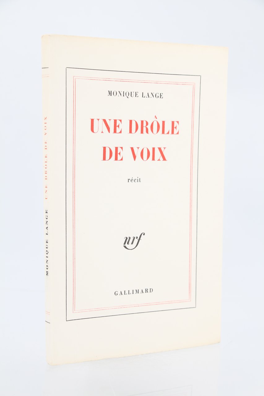 Une drôle de voix