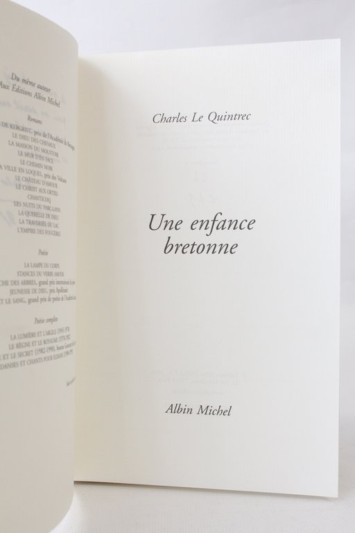 Une enfance bretonne