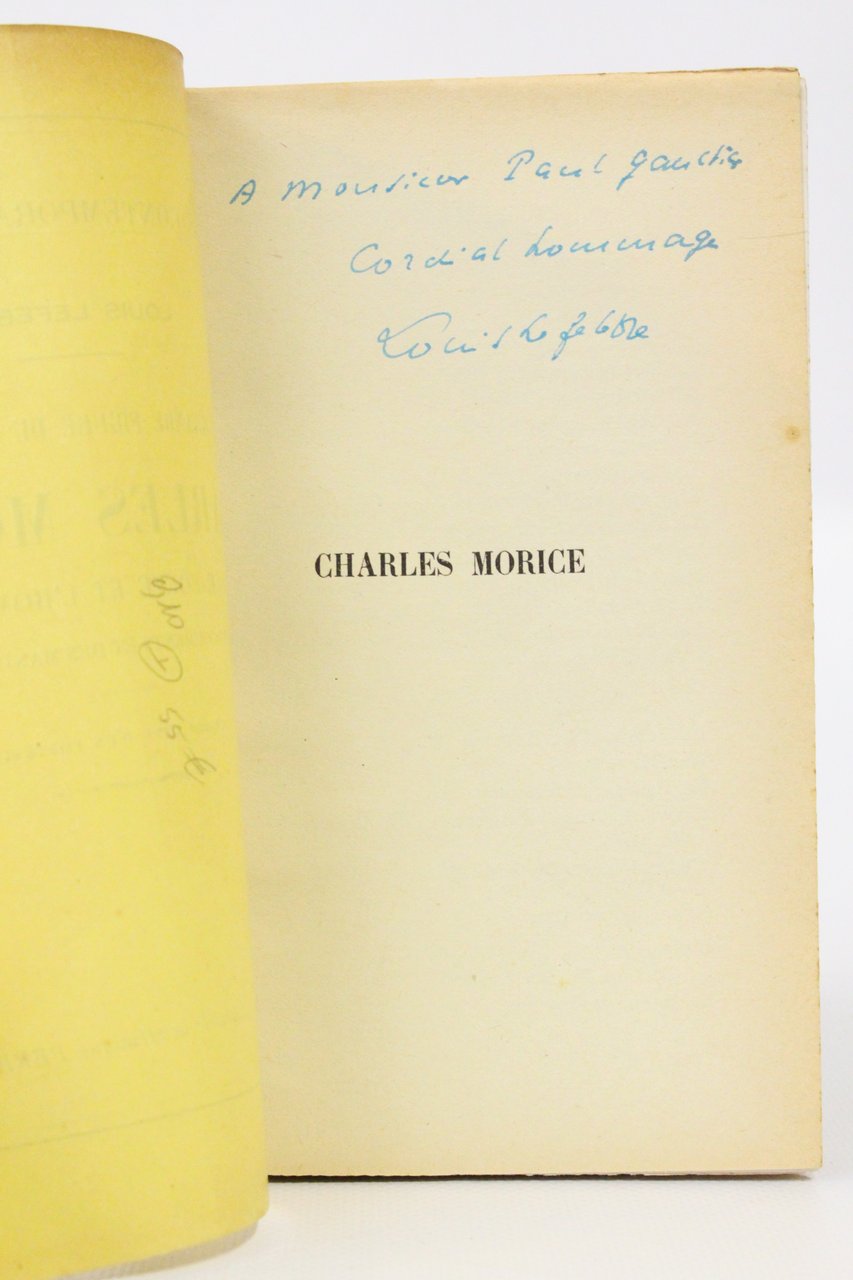 Une grande figure du Symbolisme Charles Morice, le poète et …