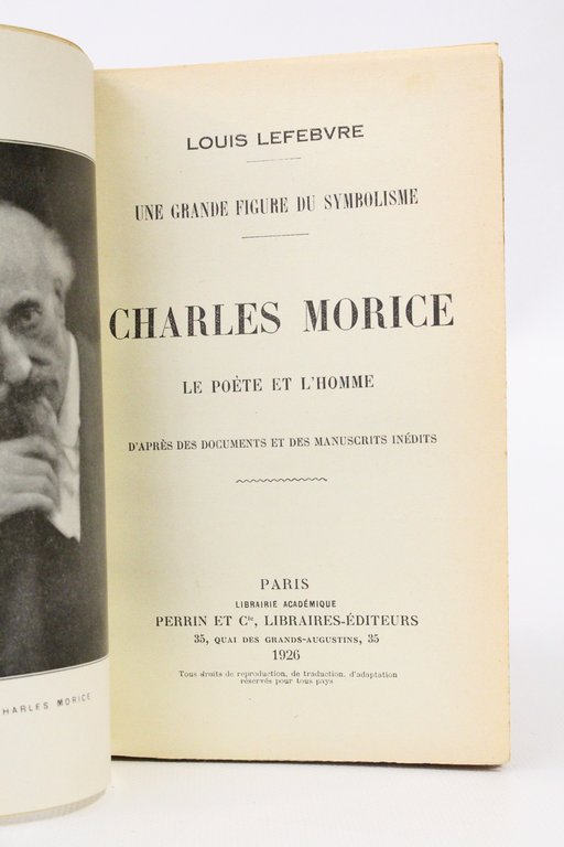 Une grande figure du Symbolisme Charles Morice, le poète et …