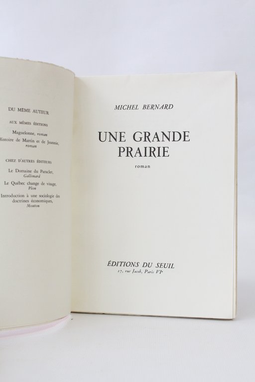 Une grande prairie