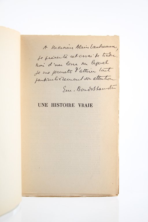 Une histoire vraie