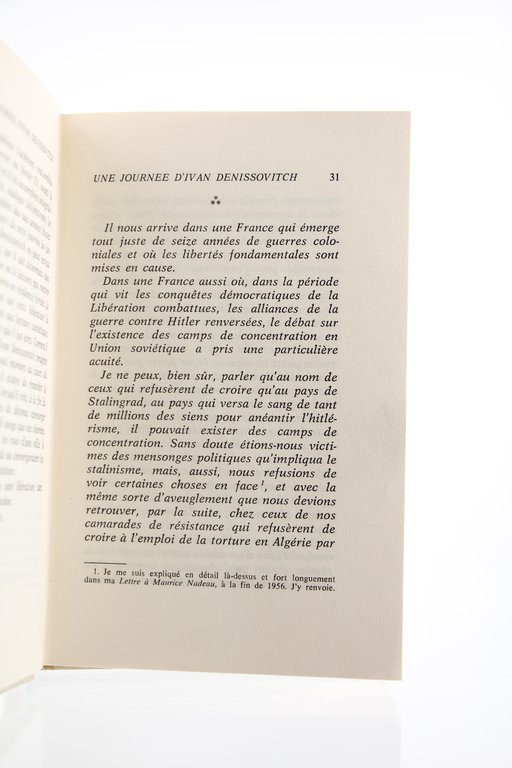 Une journée d'Ivan Denissovitch