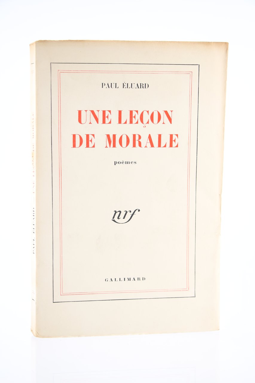 Une Leçon de Morale