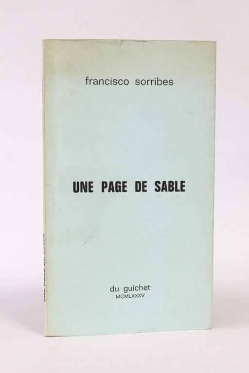 Une page de sable