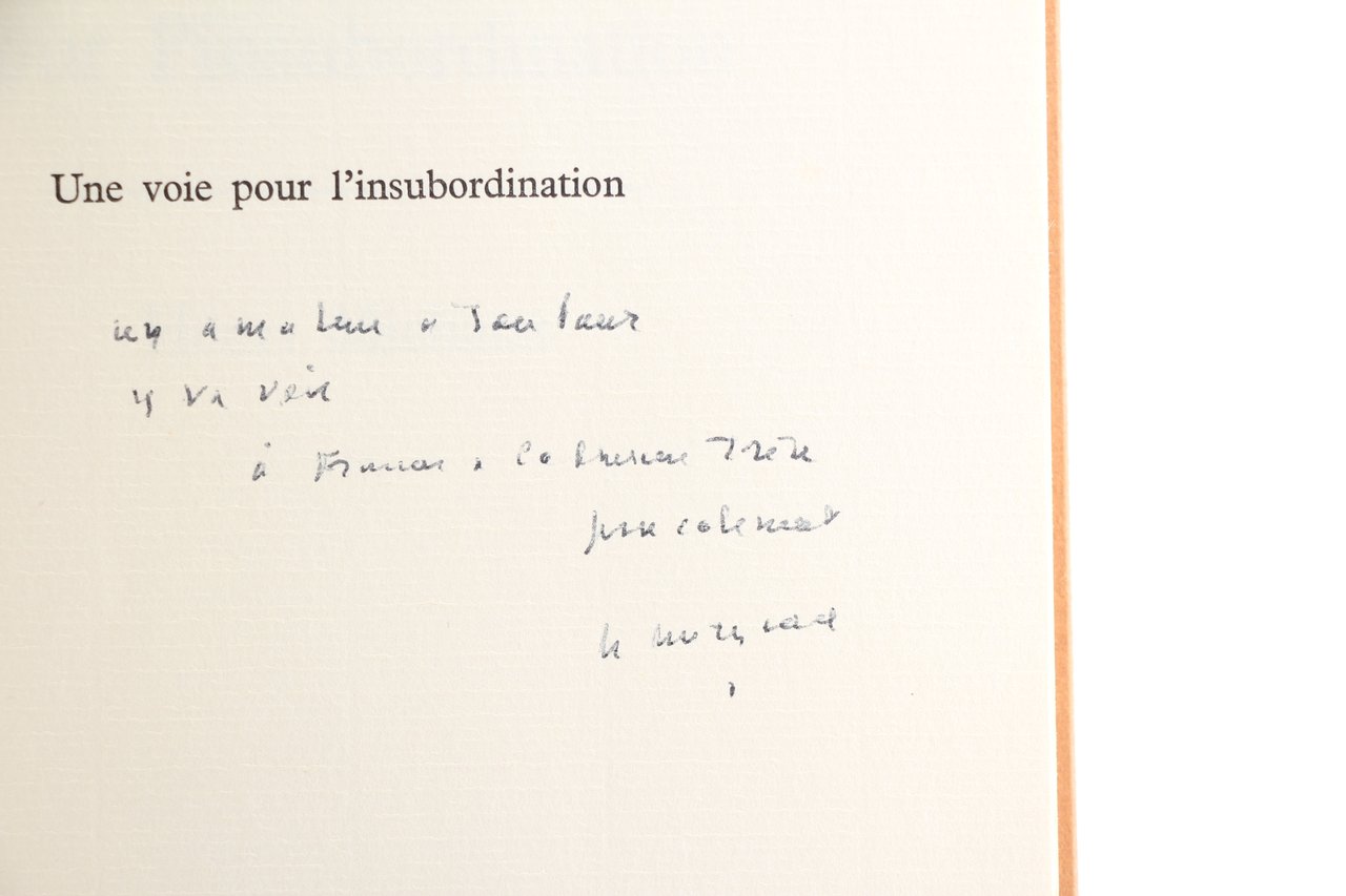 Une Voie d'Insubordination