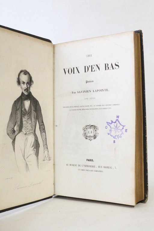 Une voix d'en bas, poésies par Savinien Lapointe ouvrier cordonnier