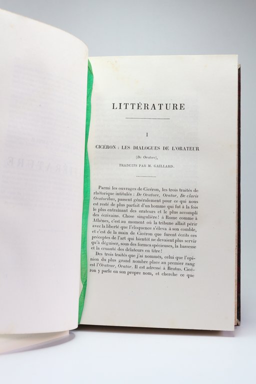 Variétés littéraires morales et historiques