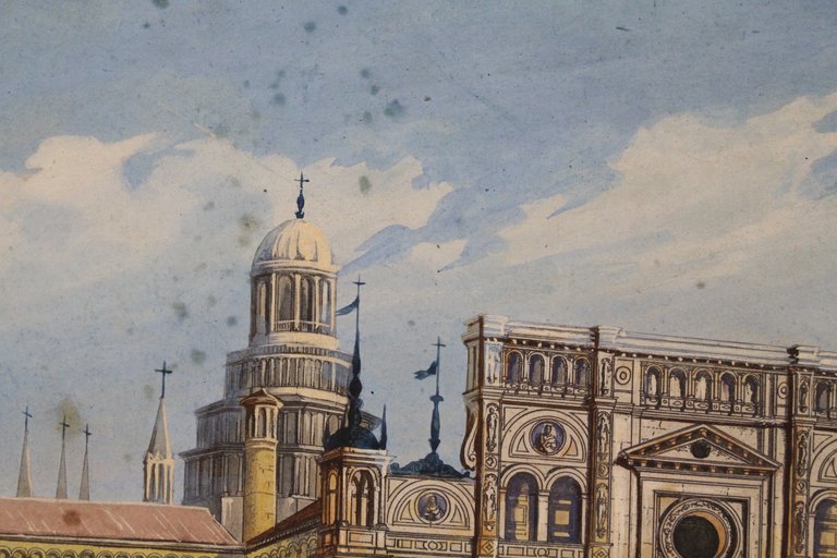 Veduta della Certosa presso Pavia