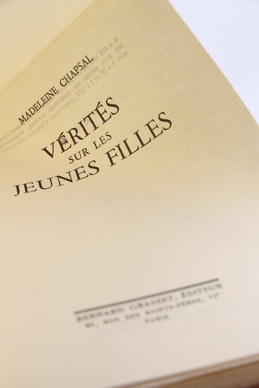 Vérités sur les jeunes filles