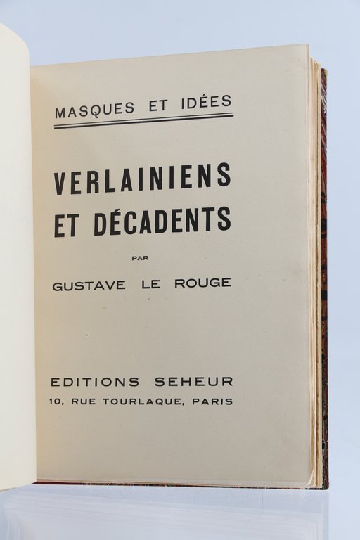 Verlainiens et décadents