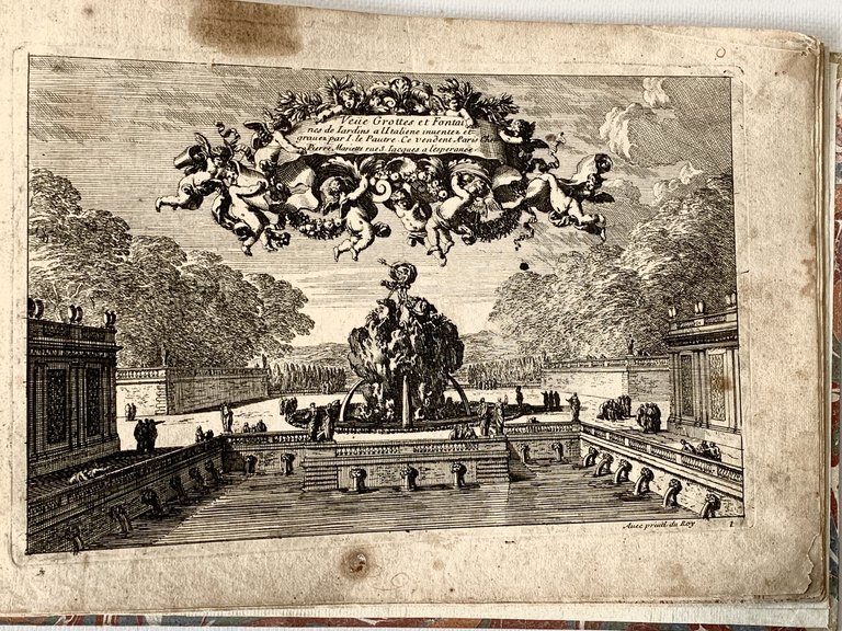 Veue grottes et fontaines de jardins à l'italienne inventez et …