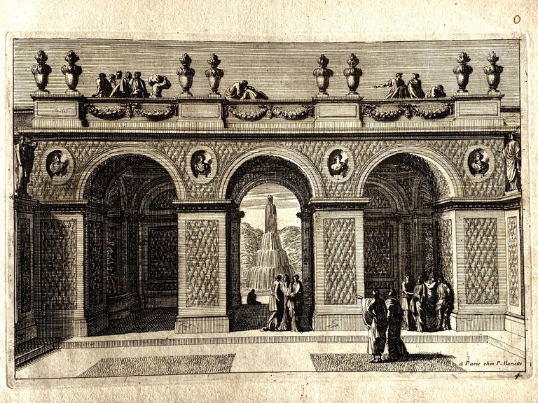 Veue grottes et fontaines de jardins à l'italienne inventez et …