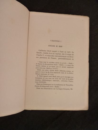 Vie de Guillaume Budé fondateur du Collège de France (1467-1540)