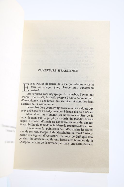 Vies quotidiennes contemporaines en Israël