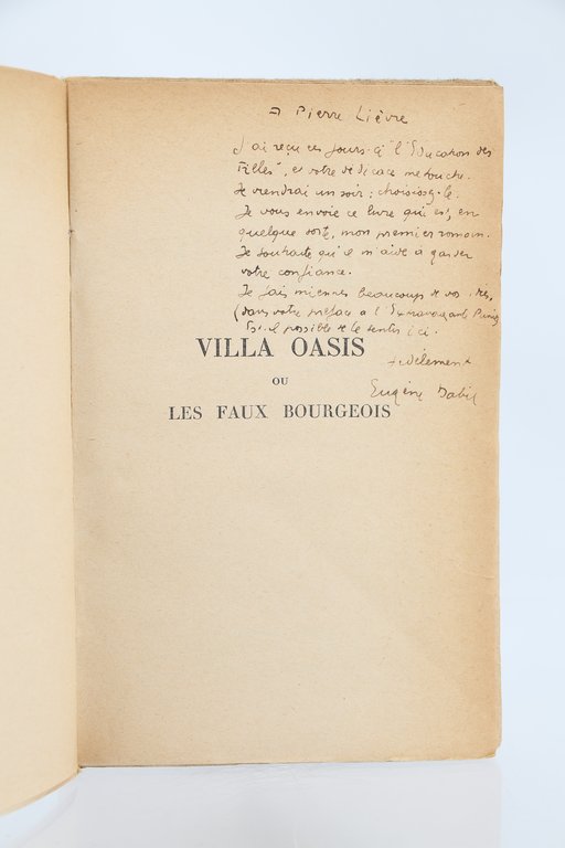 Villa oasis ou les faux bourgeois