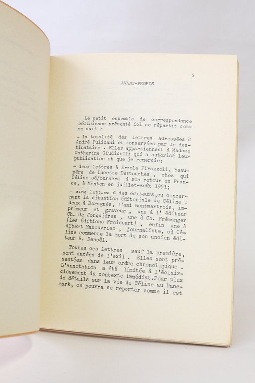 Vingt lettres à André Pulicani, Ercole Pirazzoli, Charles Frémanger, Jean-Gabriel …