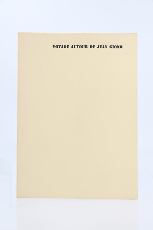 Voyage autour de Jean Giono