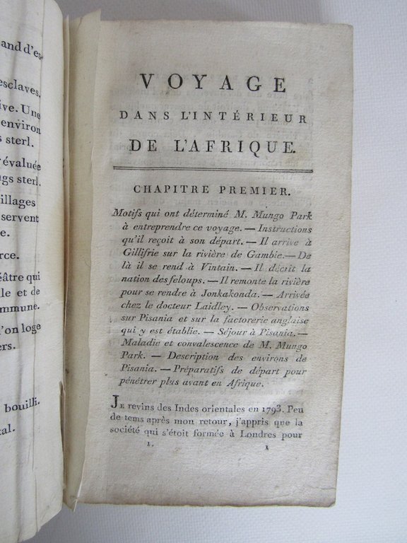 Voyage dans l'intérieur de l'Afrique fait en 1795, 1796 et …