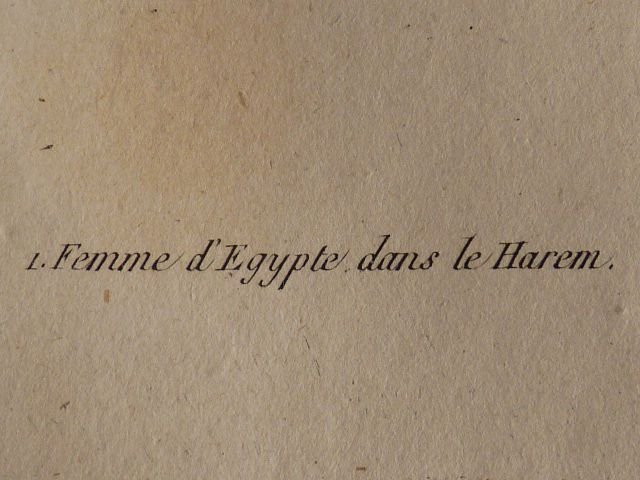 Voyage dans la Basse et Haute Egypte : 1. Femme …
