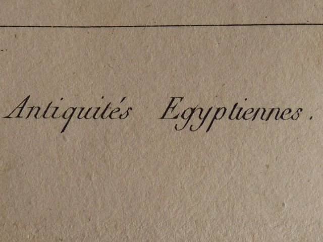 Voyage dans la Basse et Haute Egypte : Antiquités Egyptiennes. …