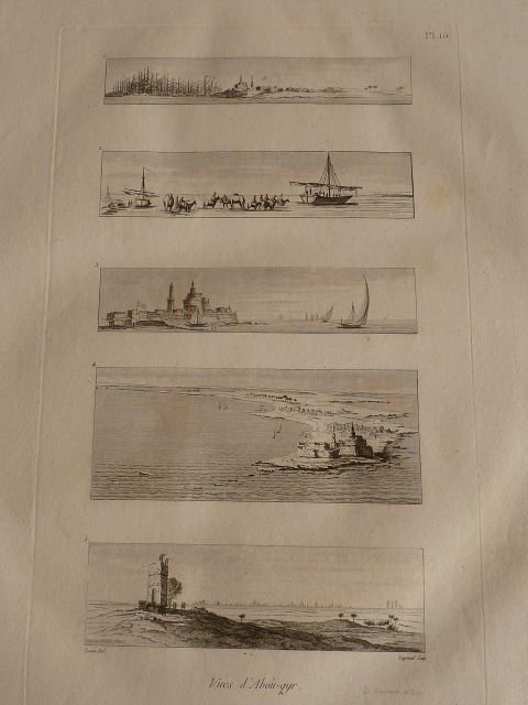 Voyage dans la Basse et Haute Egypte : Vues d'Abou-qyr. …