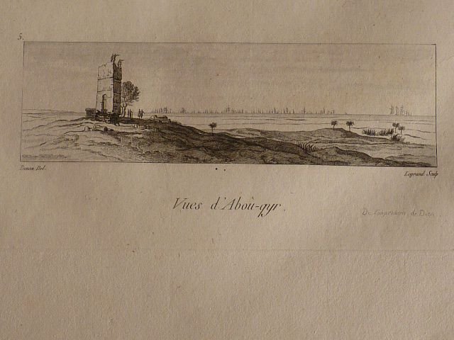 Voyage dans la Basse et Haute Egypte : Vues d'Abou-qyr. …