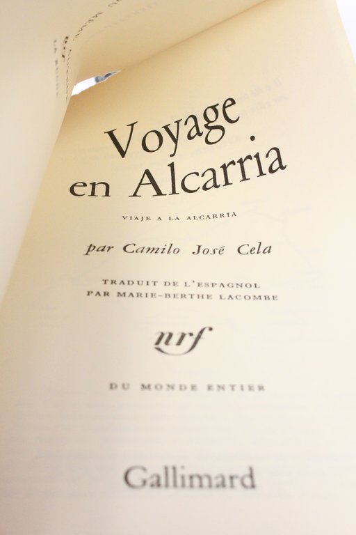 Voyage en Alcarria