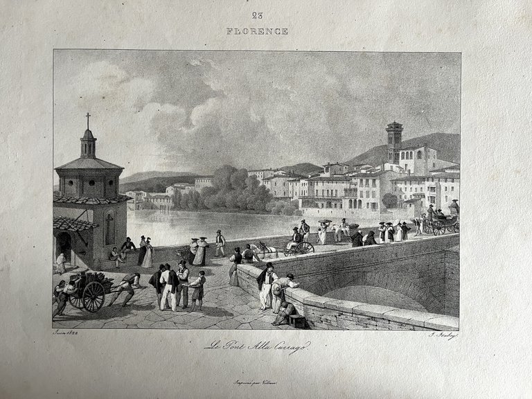 Voyage en Italie en 1822. 30 dessins lithographiés par lui
