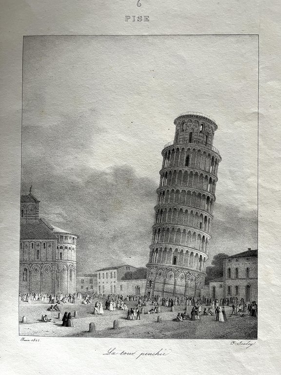 Voyage en Italie en 1822. 30 dessins lithographiés par lui
