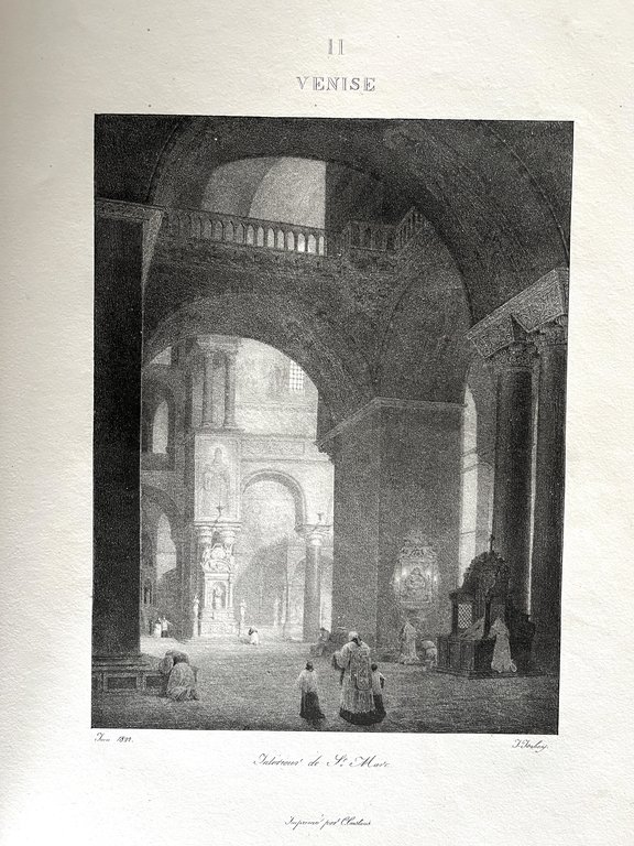 Voyage en Italie en 1822. 30 dessins lithographiés par lui
