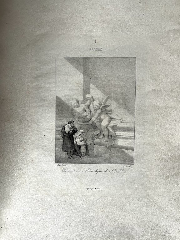 Voyage en Italie en 1822. 30 dessins lithographiés par lui