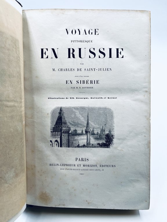 Voyage pittoresque en Russie suivi d'un voyage en Sibérie par …