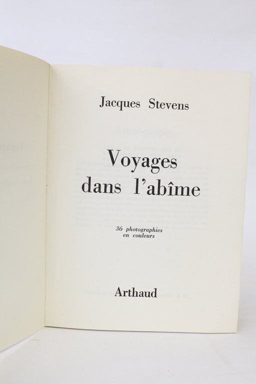 Voyages dans l'abîme