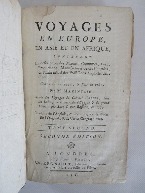 Voyages en Europe, en Asie et en Afrique, contenant la …