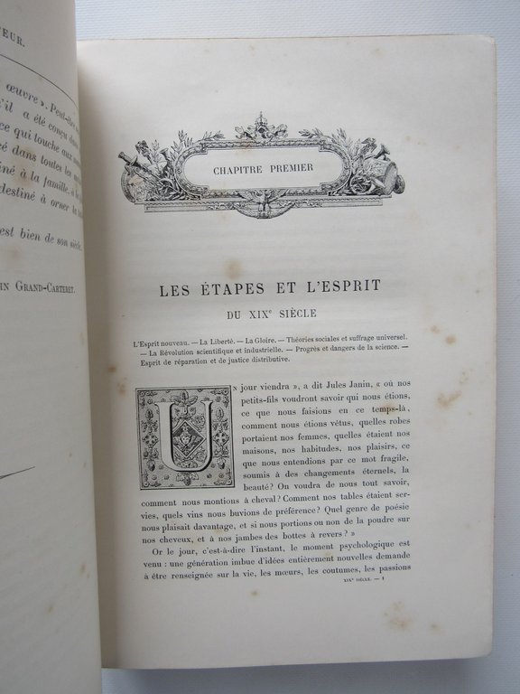 XIXe siècle. Classe - Moeurs - Usages. Costumes - Inventions
