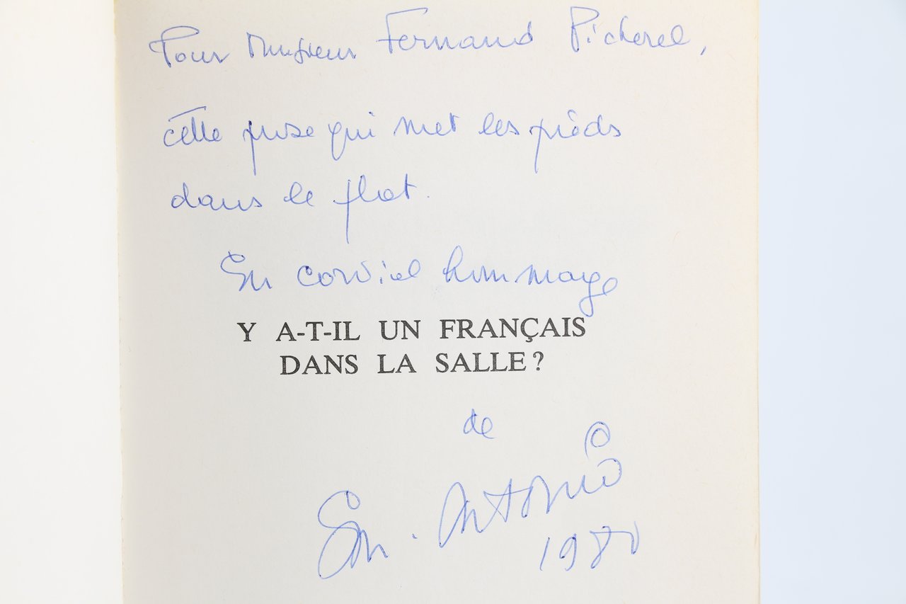 Y a-t-il un français dans la Salle ?