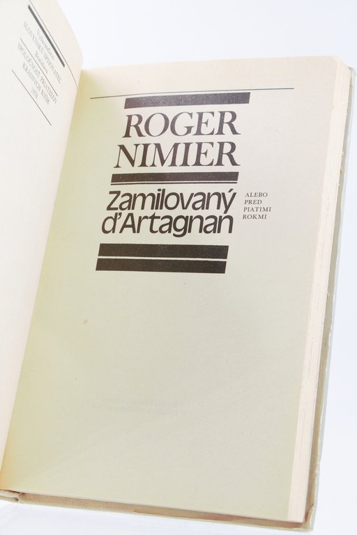 Zamilovany d'Artagnan [D'Artagnan amoureux]
