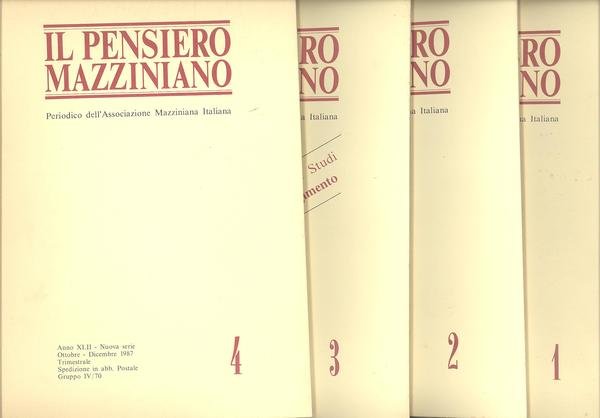 IL PENSIERO MAZZINIANO