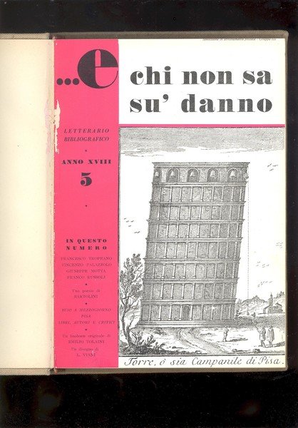 .E CHI NON SA SU' DANNO.