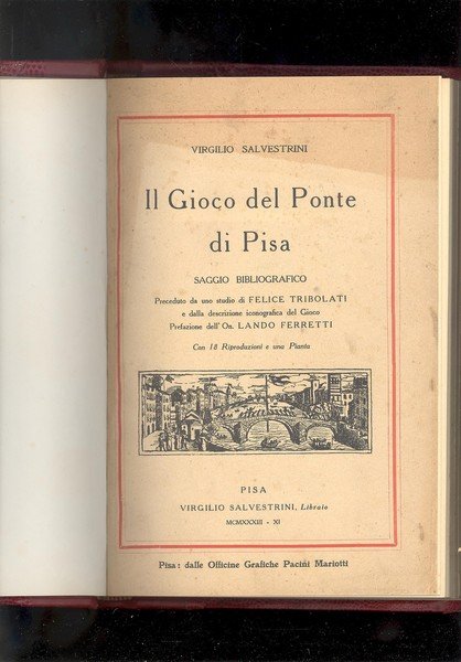 IL GIOCO DEL PONTE DI PISA