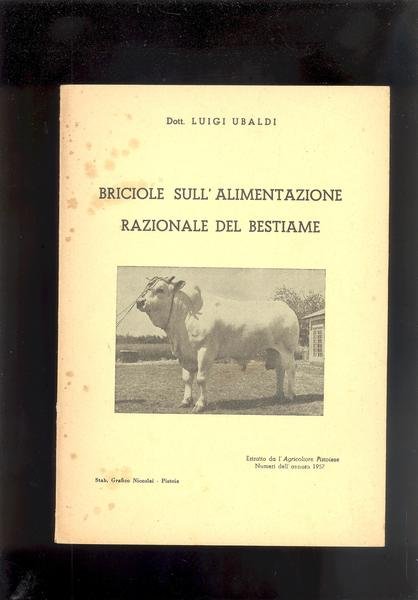 BRICIOLE SULL'ALIMENTAZIONE RAZIONALE DEL BESTIAME