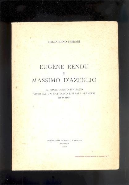 EUGENE RENDU E MASSIMO D'AZEGLIO